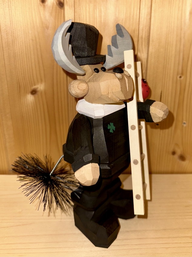 Räucherelch Schornsteinfeger, groß